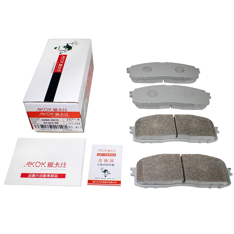 1403-582617 AKOK auto best ceramic korean car brake pads D2024 for chevrolet spark