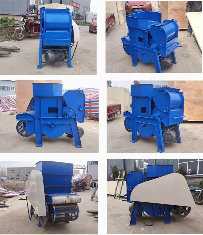 Seed Processing Roller Saw Type Cotton Ginning Machine