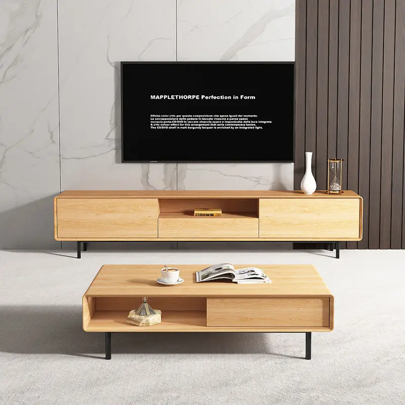 Multi-functional coffee table TV cabinet combination Modern minimalist living room small bedroom furniture combination wholesale