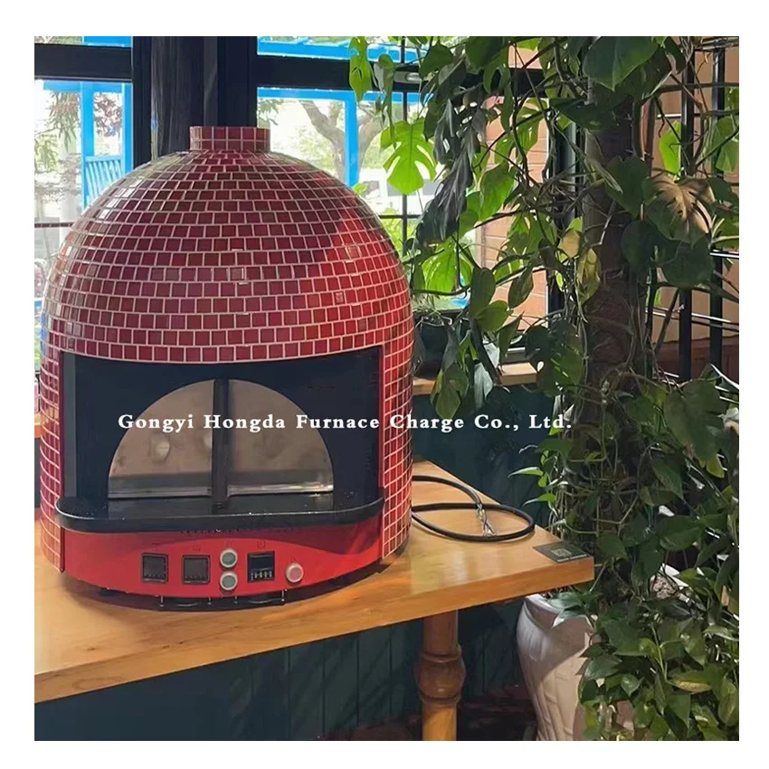 italy commercial electric food pizza kiln oven single desktop electric round oven pizza 400 for cafe pizza store