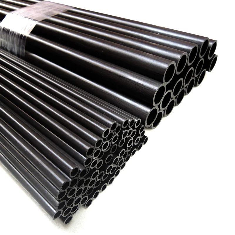 Manufacturer Customized Pultruded Carbon Fiber Tube Round Square Tube carbon fiber