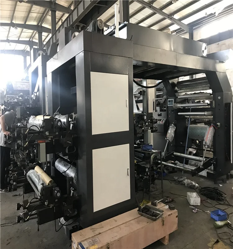 Four-Color Flexo Printing Machine with Stack Structure