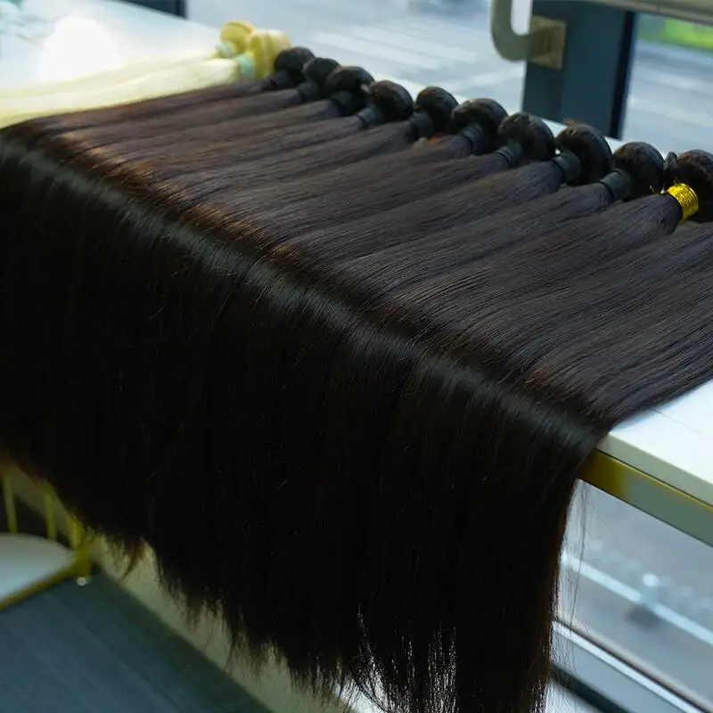 Xuchang Ruixin Factory ISEE Brand Hair Bundles, Closure, Frontal, Wigs Human Cuticle Aligned Hair
