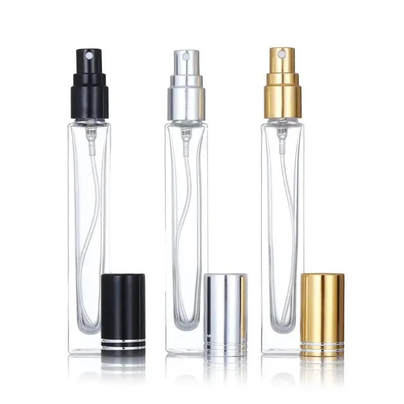 Fancy Luxury Wholesale Round 2ml 3ml 5ml 10ml Mini Empty Clear Spray Bottle Glass Perfume Sample Atomizer Tester Oil Packaging -