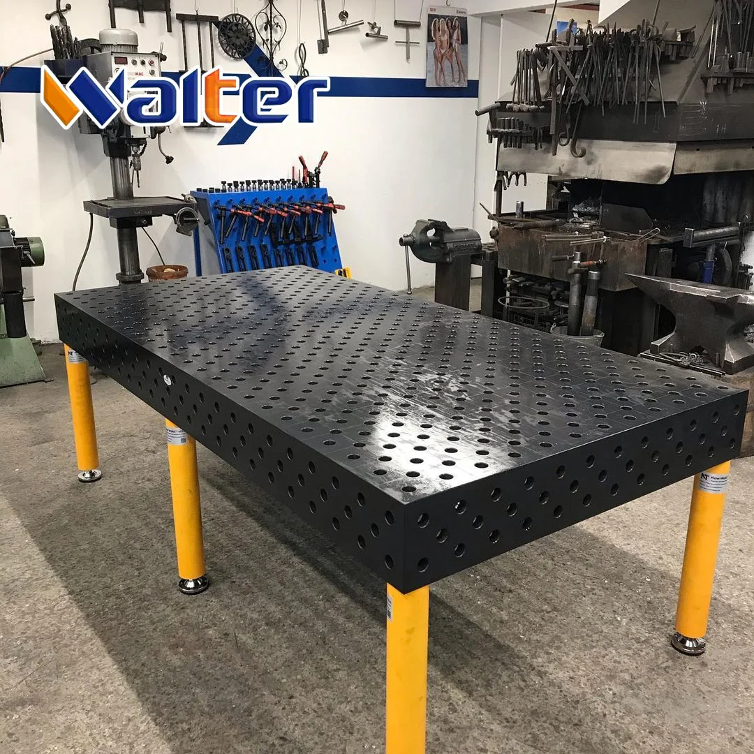3D welding table with accessories CHINA Q355 steel  cast iron  jigs clamps fixtures factory hot sale OEM 3D welding table