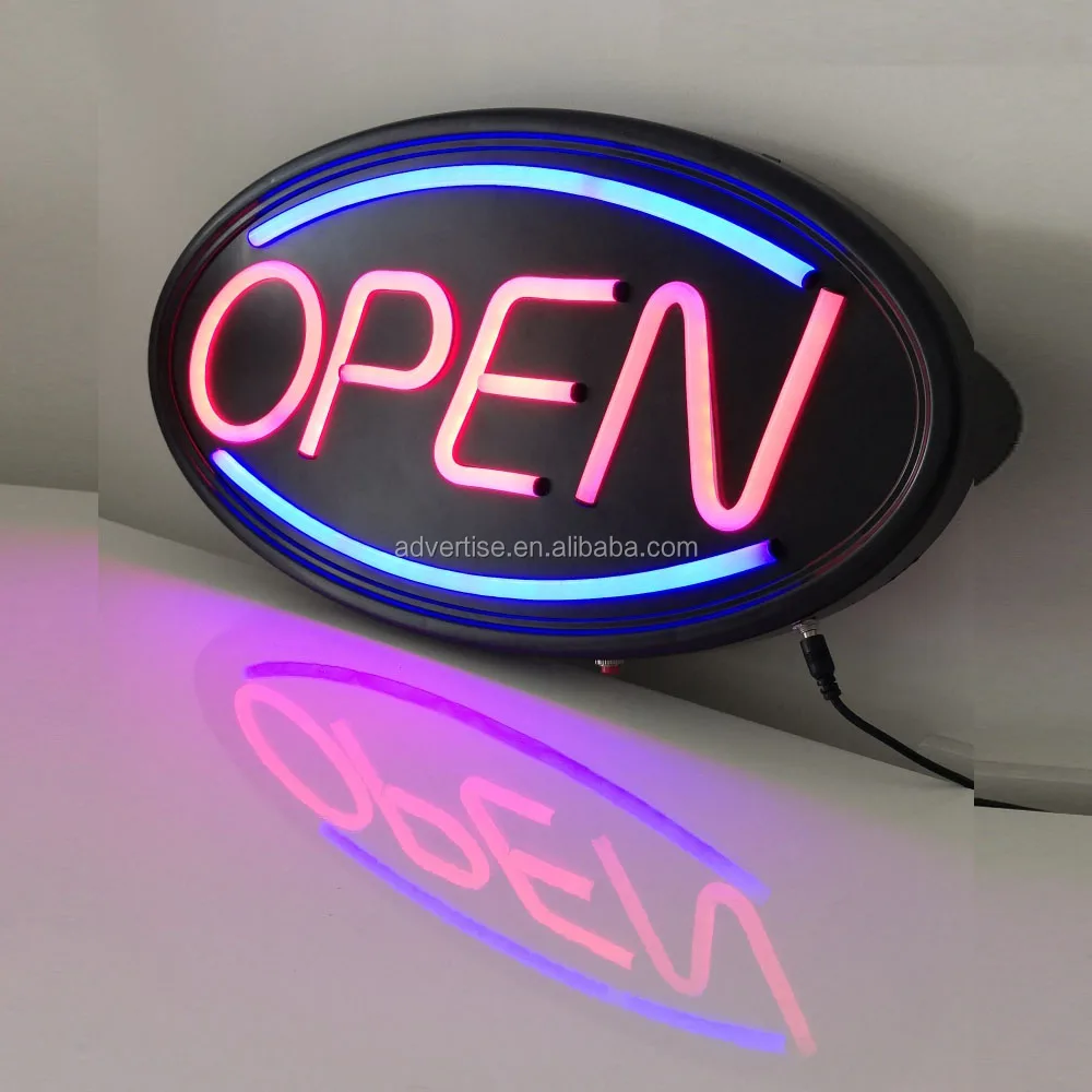 led luminous characters  advertising light board neon tube open electronic sign light box shop business sign neon OPEN SIGNS