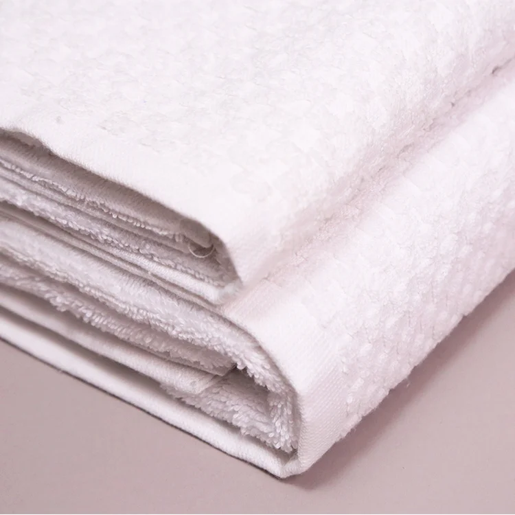 
cheap price 100% cotton 500gsm 21s/2 white face towel for hotels 