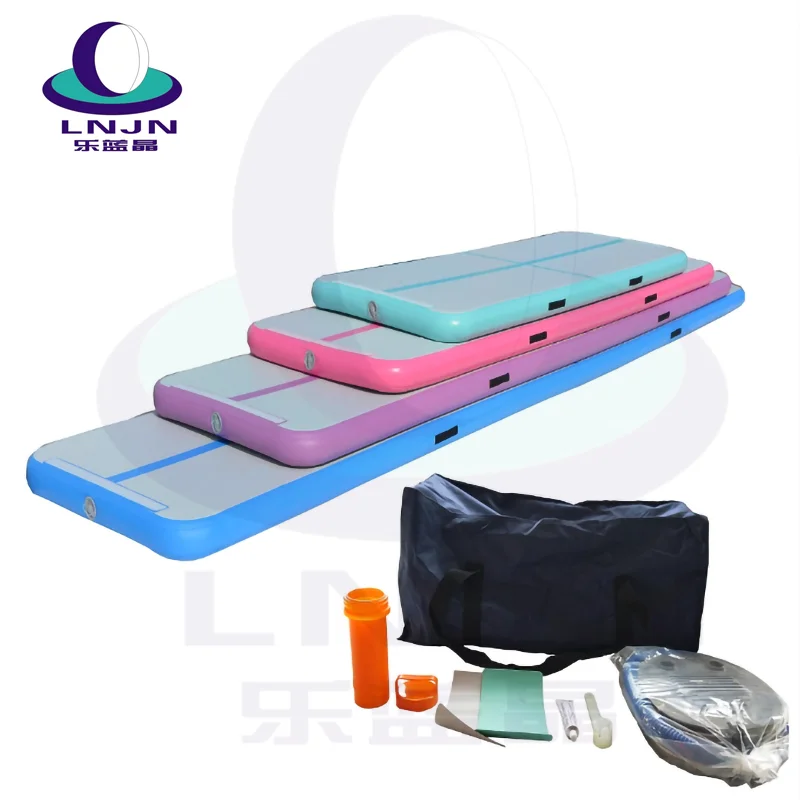 Inflatable Air Mat/track customized/sur mesure environmental durable training /gym use  pvc drop stich