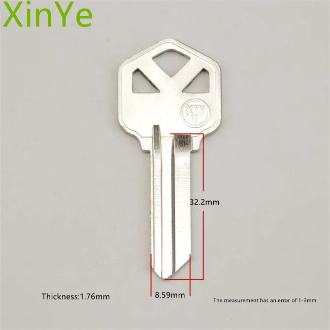 XinYe Wholesale Safety Brass Materials Household Door Key Blank For India Market