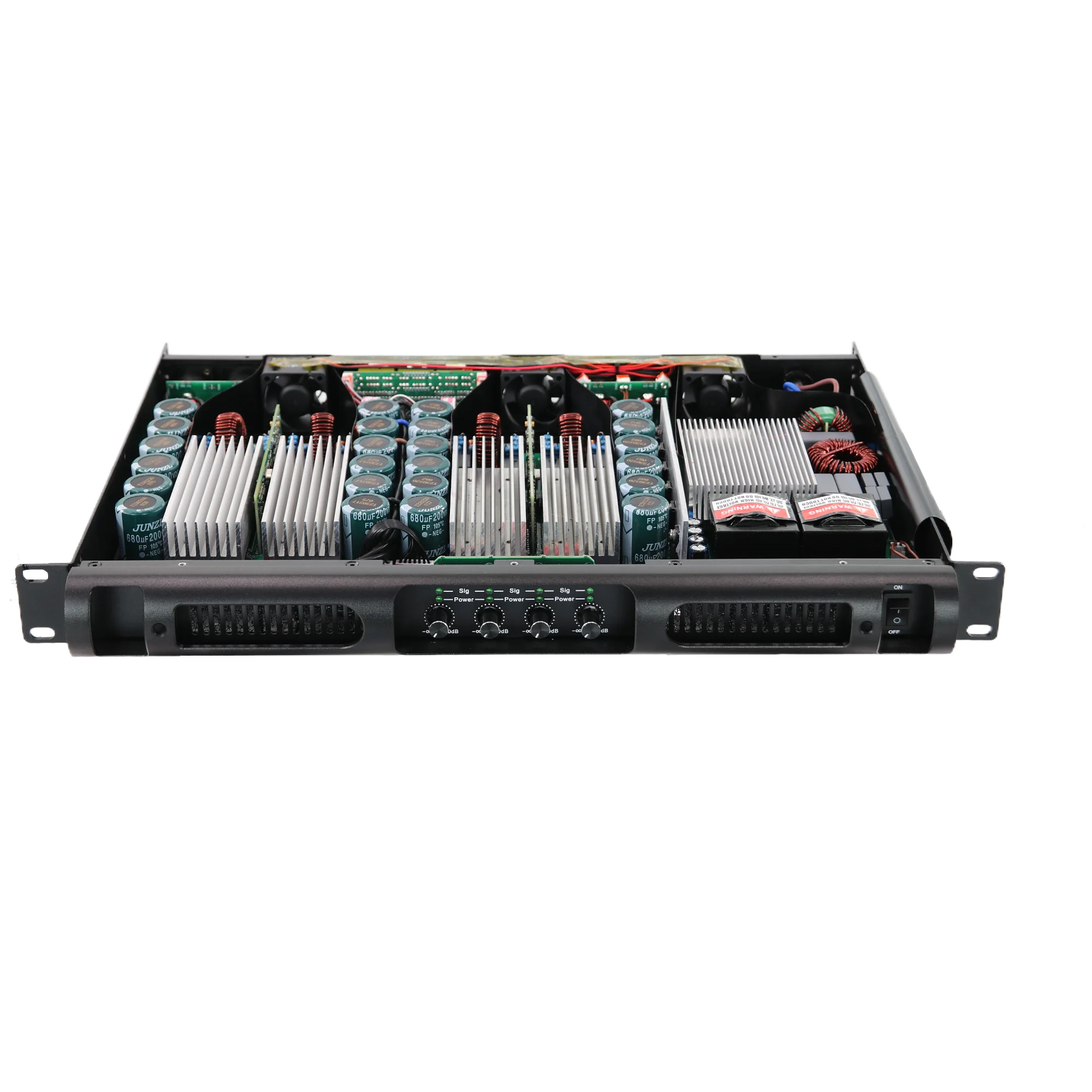 FLA1 3000 Best-selling Class D 1u  4 Channel Amplifier Class D From China Professional Audio Power Amplifier By Oem