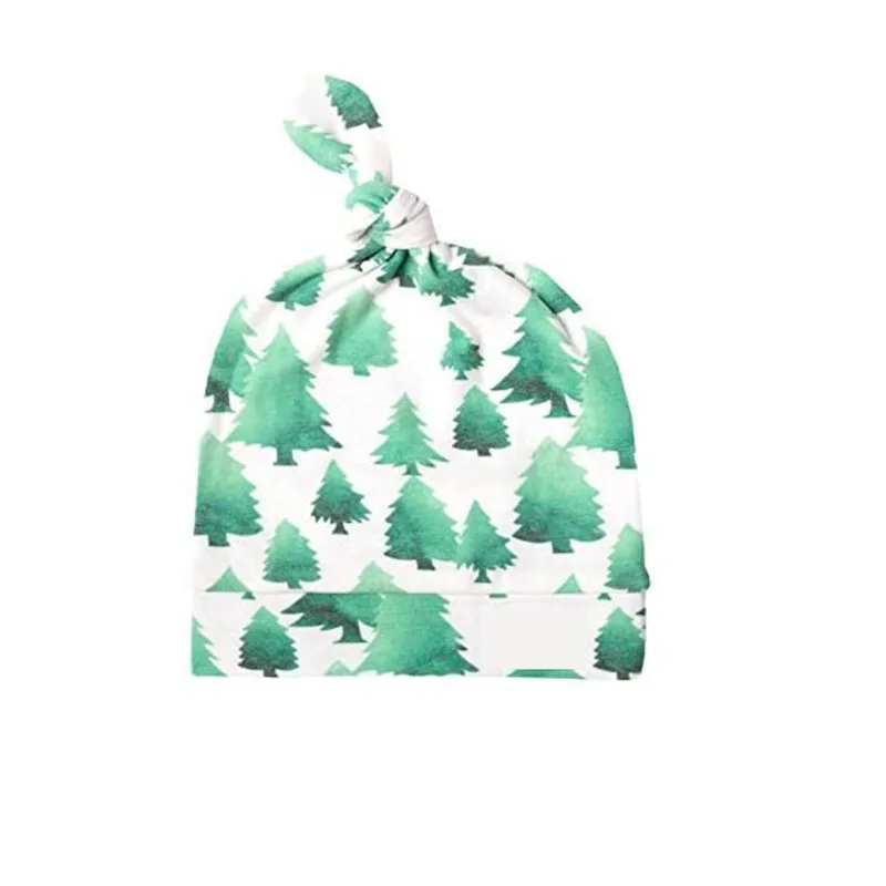 wholesale toddler unisex newborn beanie 100% cotton custom knotted  hat for baby