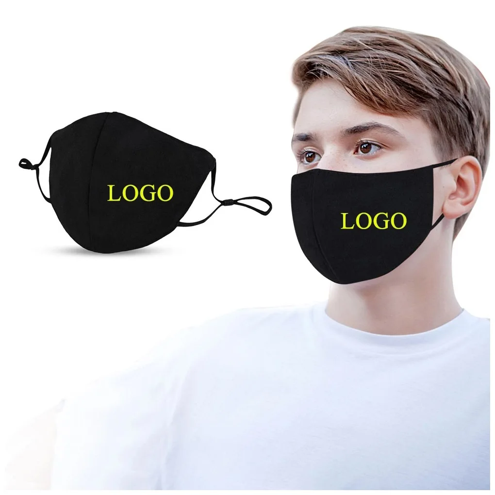 Custom Maskes Logo Custom Personalized Facemask Color Washable Reusable Fashion Face Maskes