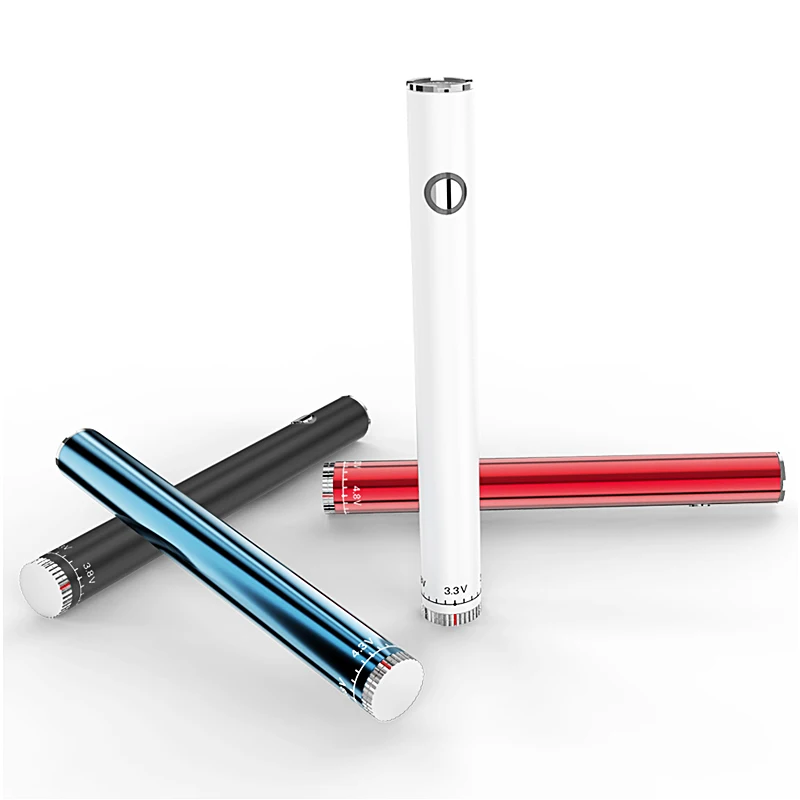
Push Button Battery Bottom Twist 320mah Vape Preheat Variable Voltage 510 Thread Battery For Oil Cartridge 
