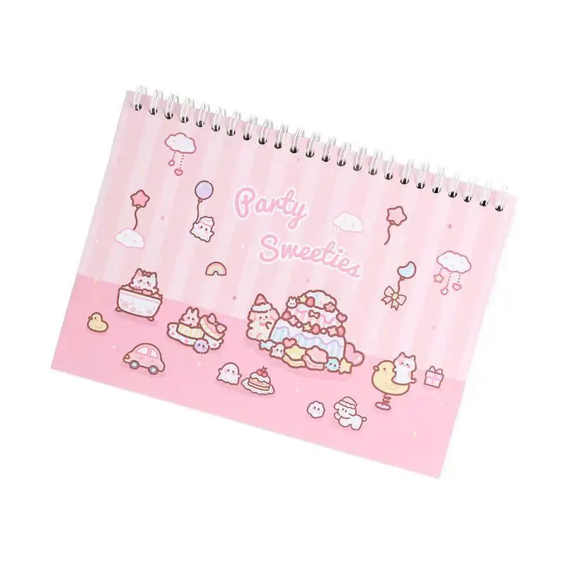 full color spiral release paper sticker sticker book printing