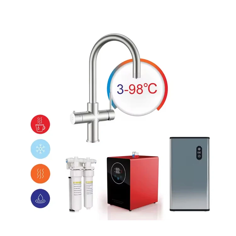 Iwater Instant Boiling And Chilled Water Dispenser Faucet With Filter For Household