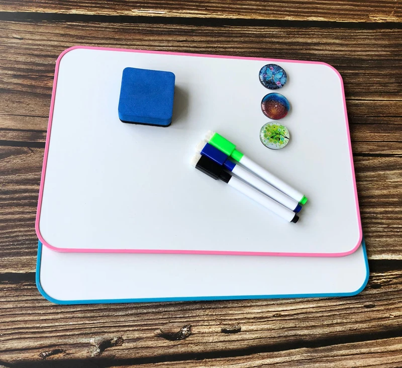 Мягкая рамка разных цветов, 3 мм, Тонкие Пользовательские логотипы без призрака, магнитные сухие стираемые доски для рисования и живописи