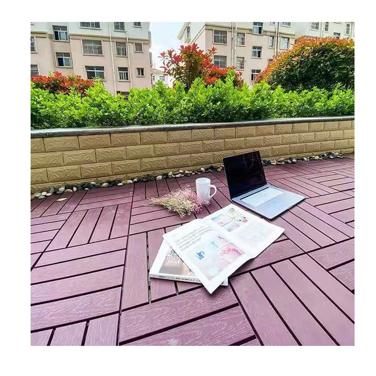 waterproof composite interlocking PP modular suspended deck tile outdoor flooring