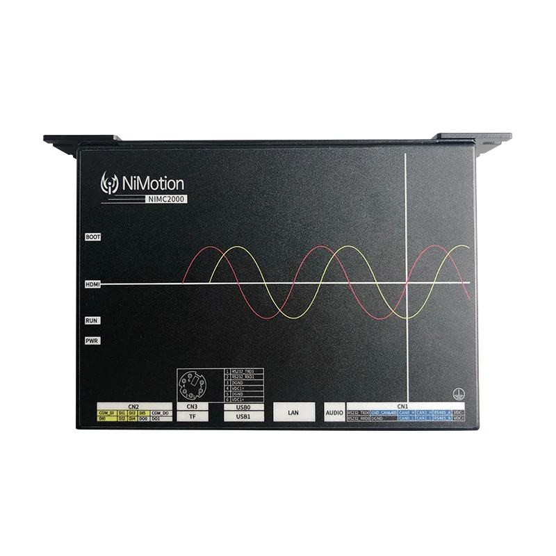 NICM2000N PLC type motion controller supports Ethernet master station, MODBUS, CANopen and other bus interfaces