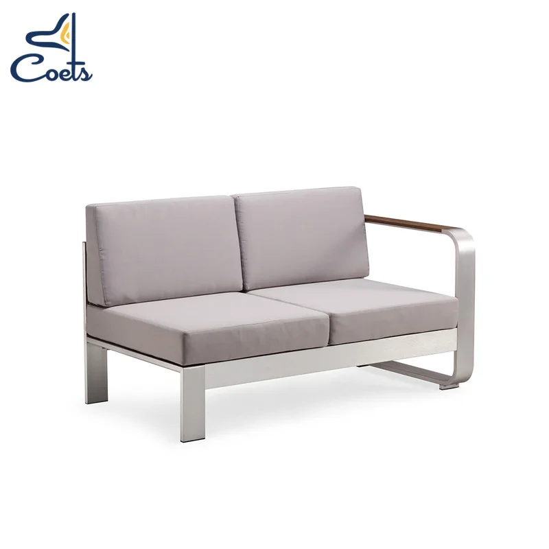 Bistro modern modular sectional sofa set  muebles exterior  outdoor patio furniture