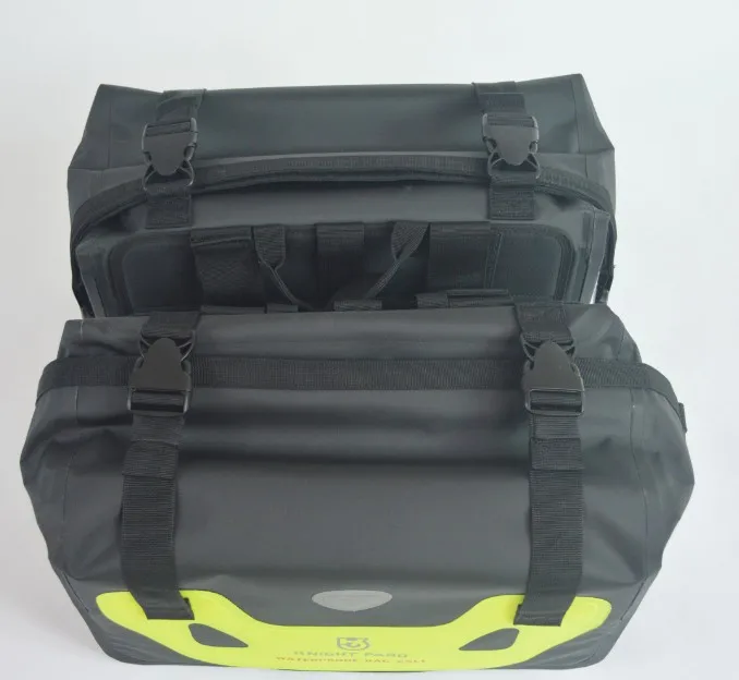 
High Quality 50L motorcycle side bag moto saddle bags Waterproof soft pannier motorcycle duffle bag for motocross 