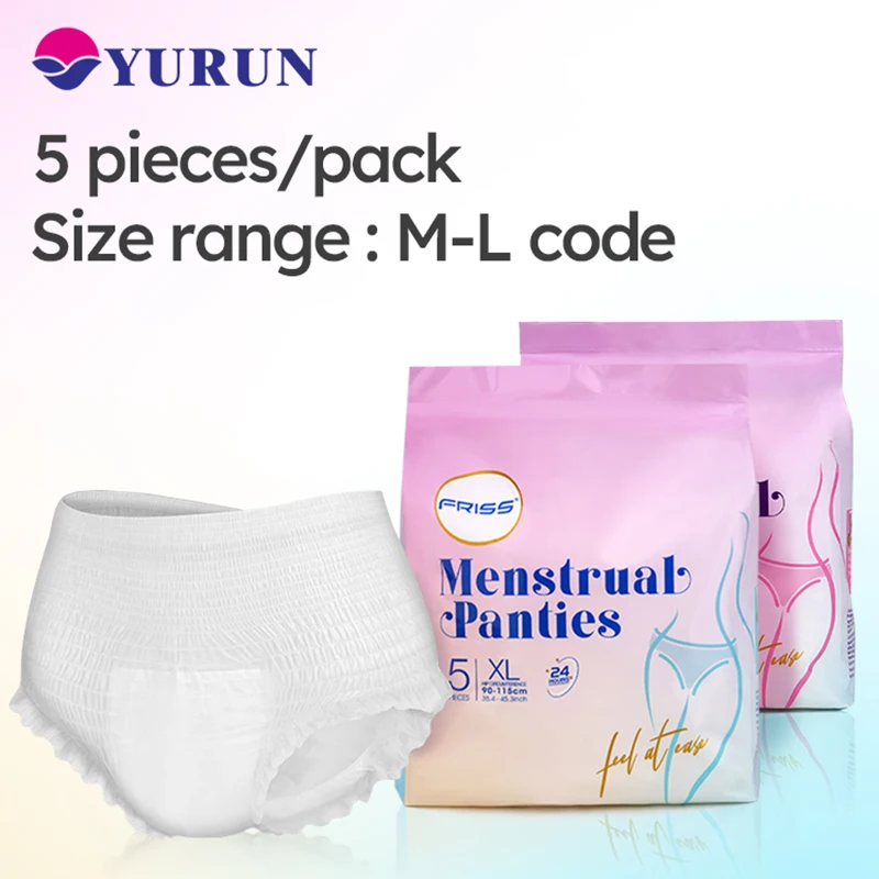 2025 New OEM Professional with CE Certificate High Absorbency Wholesale Disposable Menstrual Pants Period Use