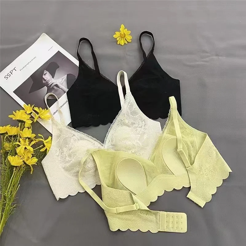 Wholesale Cheap Bralette Sexy Lace Adjustable Straps Bra For Women Teen Girls bra