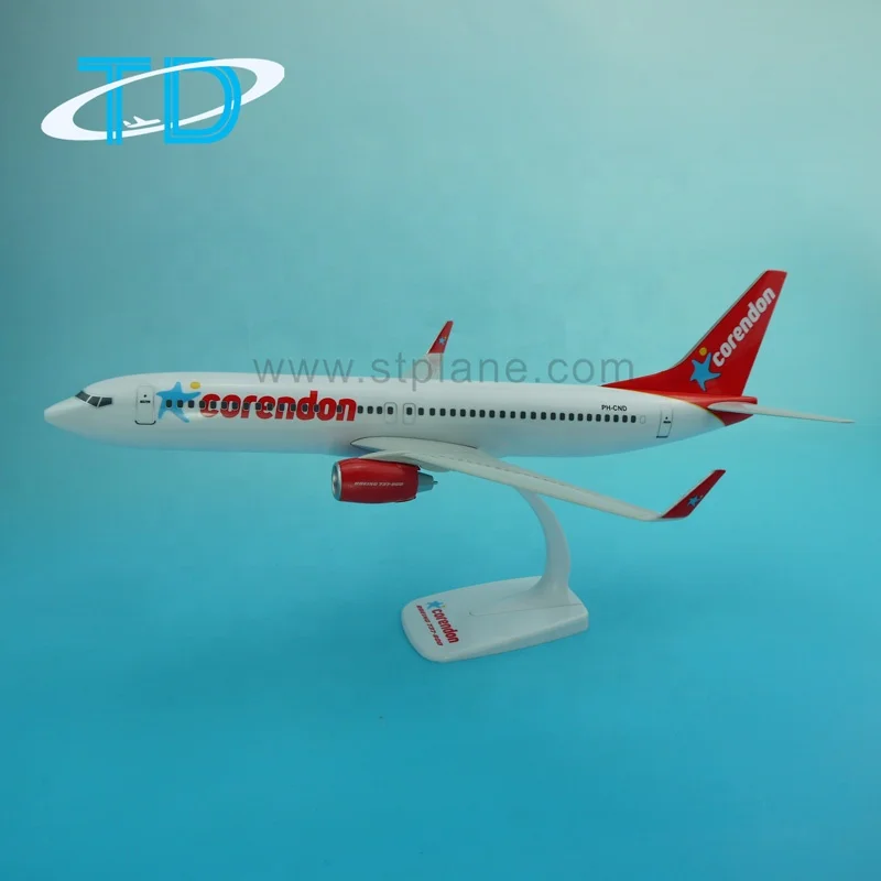 Corendon Plastic B737-800 1/100 39cm Promotional Model Boeing Airplane
