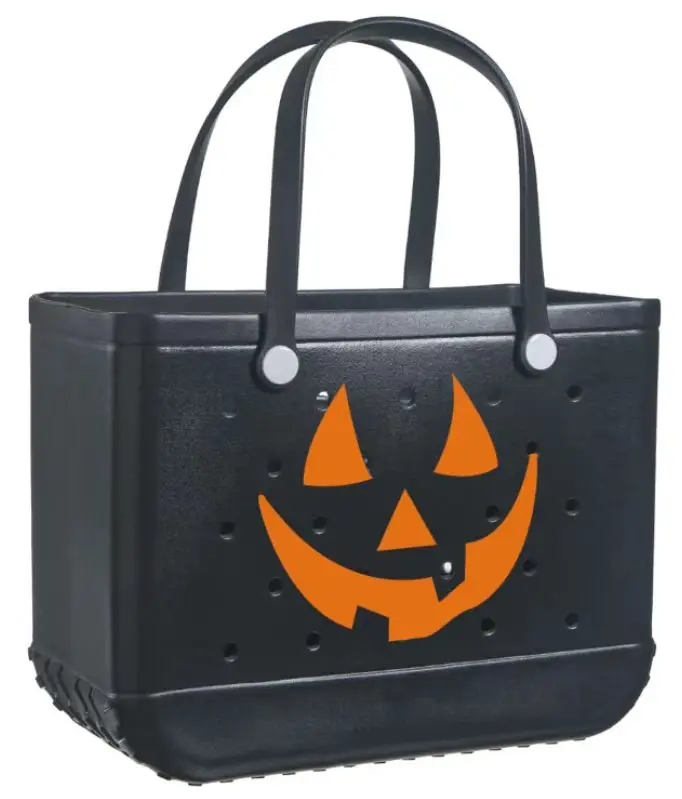 ODM OEM Wholesale Halloween Themed Handbags Fashion Fun Cave Bag EVA Beach Bag From China