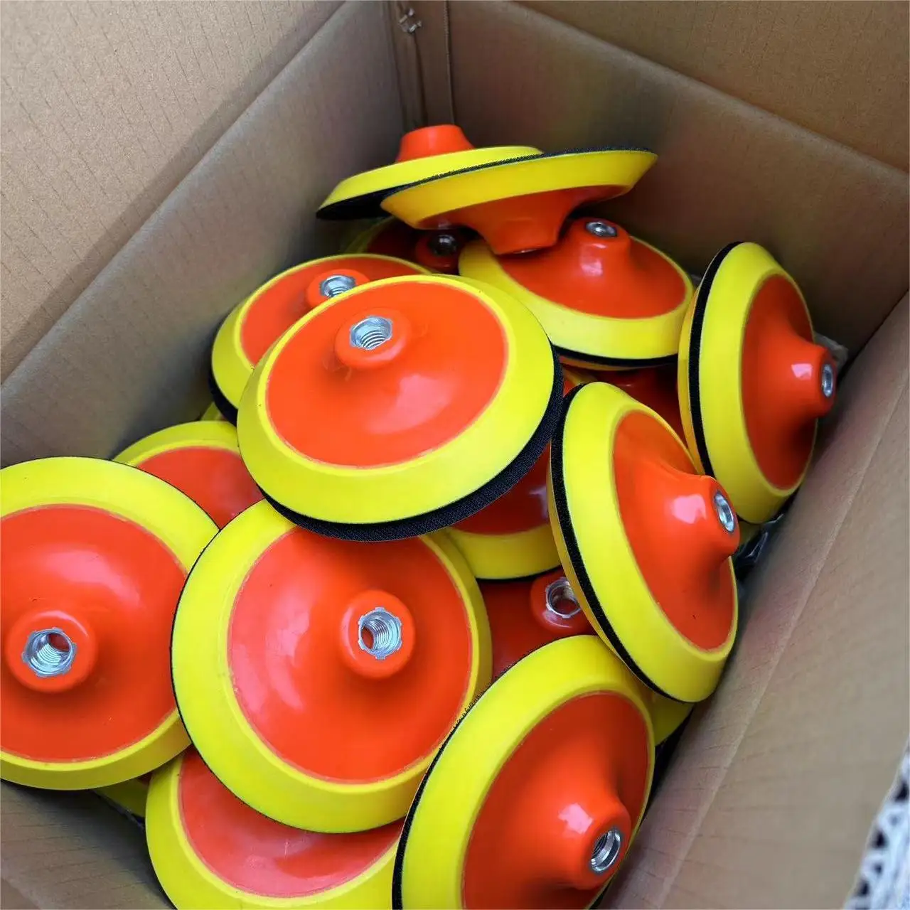 6inch 150mm M14 High Quality Backing Plate Sanding Pads For Rotary Polishers