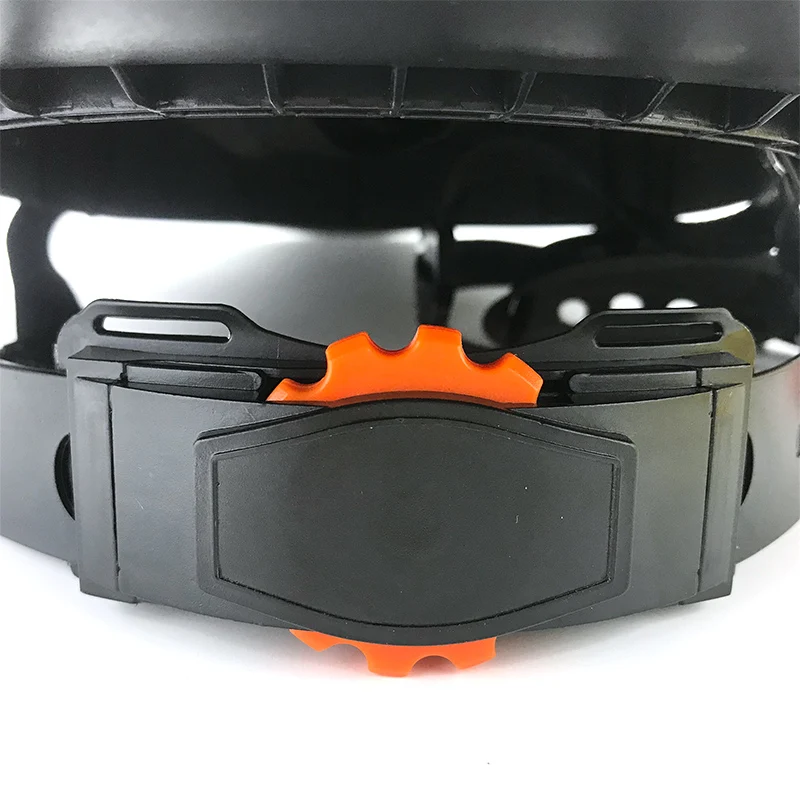 ANT5PPE Black Head Protection Helmet Western Cowboy Hard Hat with 6 Point Ratchet Suspension and Sweatband