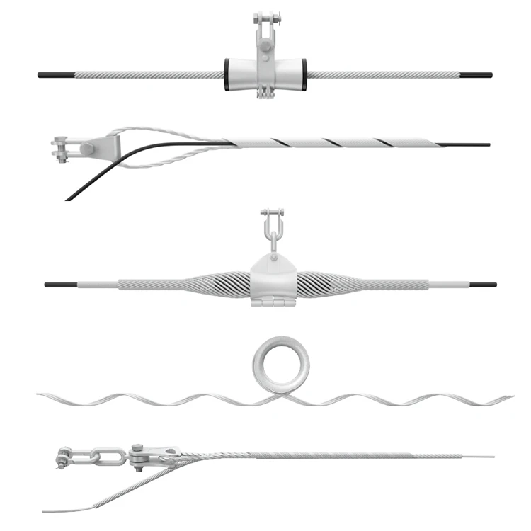 Factory Wholesale Low Price Adss Cable Accessories Smooth Surface Adss Suspension Clamp China OPGW/ADSS Cable Installation 10