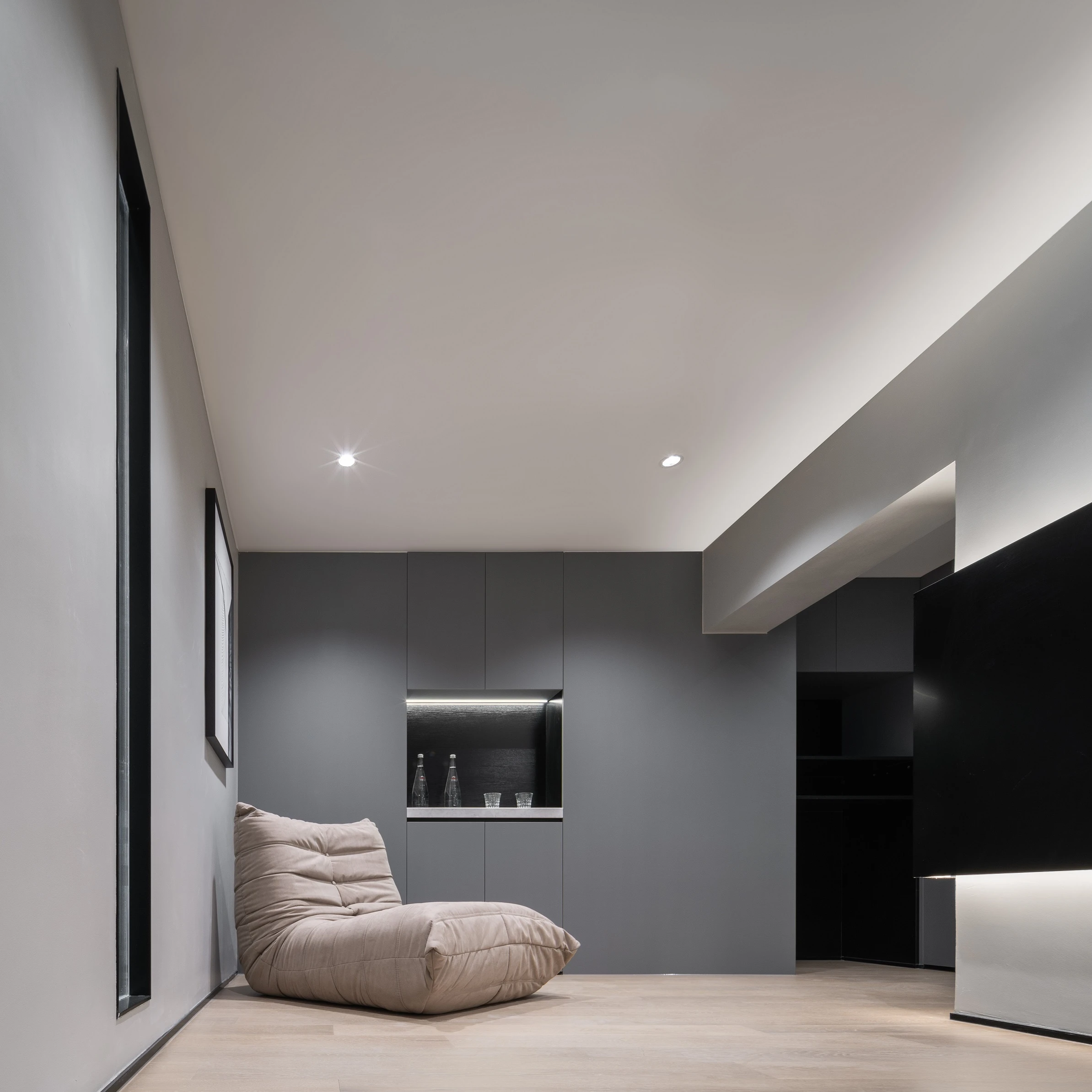 2022 New Minimalist Modern Internet celebrity Style Commercial Office Loft Apartment Interior Design