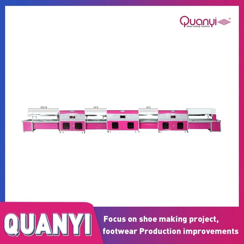 Universal Rotarty Conveyor Chiller Price Of Shoe Making Machine
