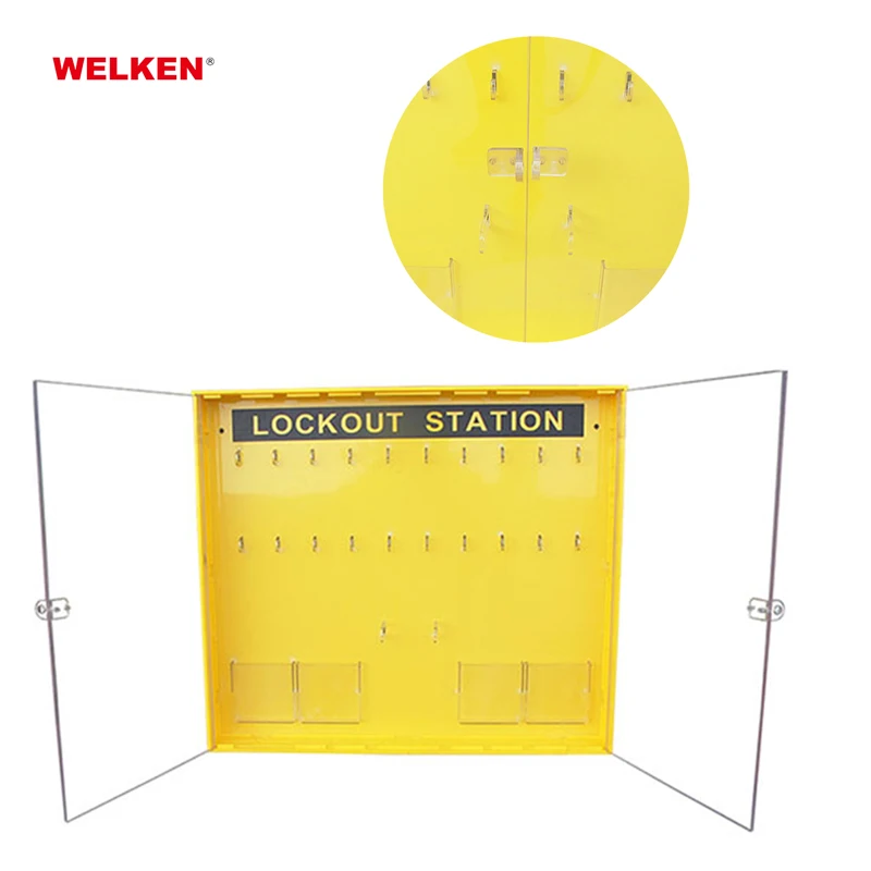 20pcs safety padlock station for safety lockout