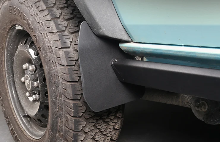 2022 Ford Bronco SPLASH GUARD 4 pieces  Rock Rail Side Mini Mud Flap 2021+ Ford Bronco