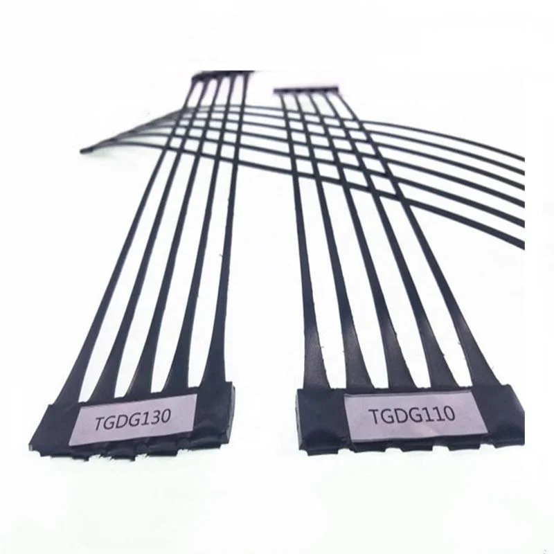 Hdpe Uniaxial Plastic Geogrid For Reinforce  Soil Stabilization Plastic PP Uniaxial Fence Mesh Geogrid