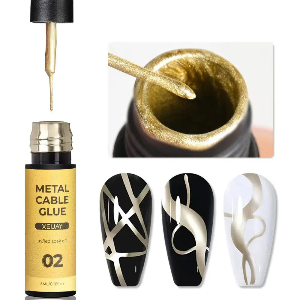 Custom Branded 5ml nail metal glue with Overseas Warehouse Pick & Pack Services