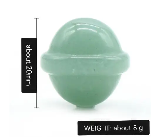 Wholesale Natural Healing Stone crystal semi-precious mini planet Galaxy planet UFO three-dimensional space decoration trinkets