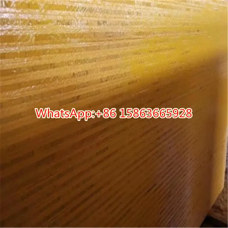 Yellow Paint 3-ply Shuttering panel 21mm 27mm construction formwork building products 3 ply three layers board panels 500*2000mm