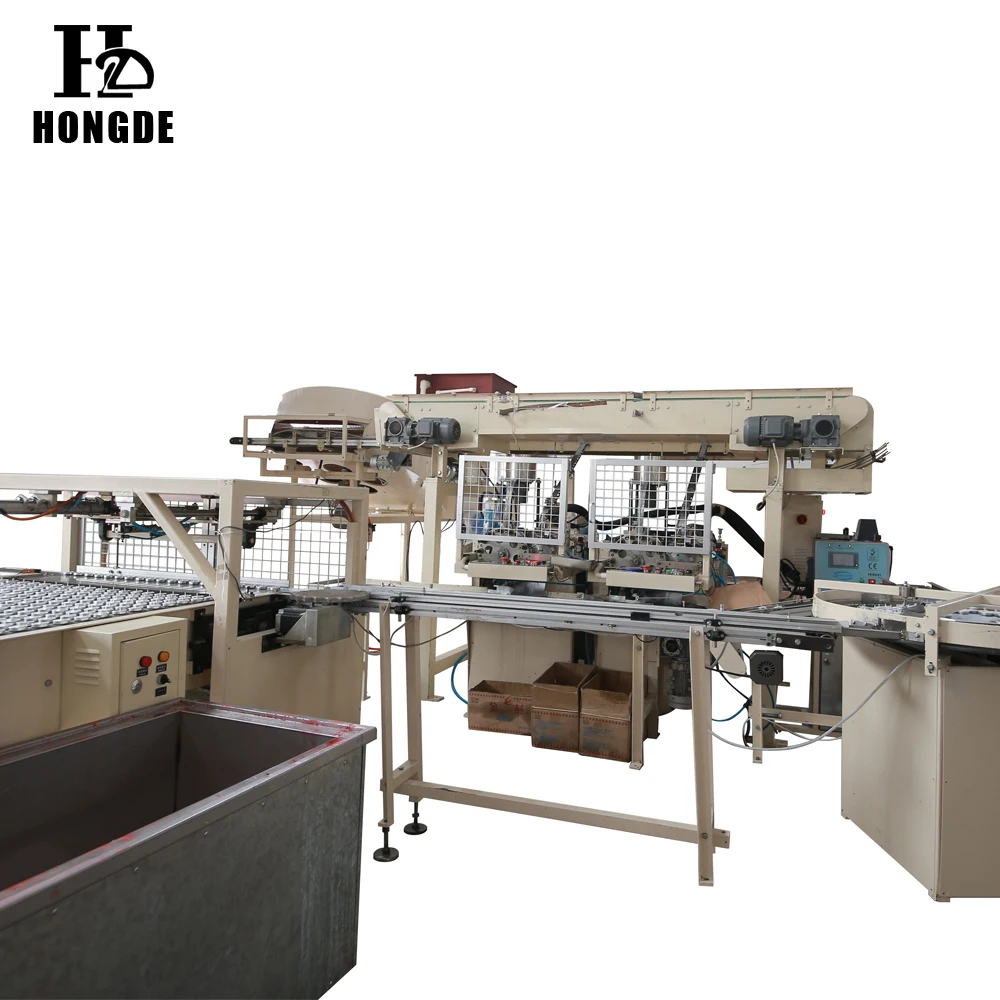 
Semi auto filling line High output easy for controlling speed 
