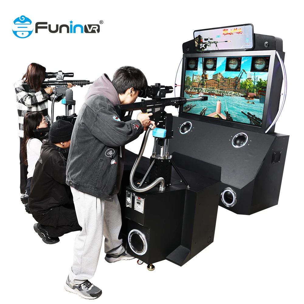 Funinvr Interactive 9D Vr Arcade Games Virtual Reality Shooting Game Multiplayer Vr Shooting Simulator