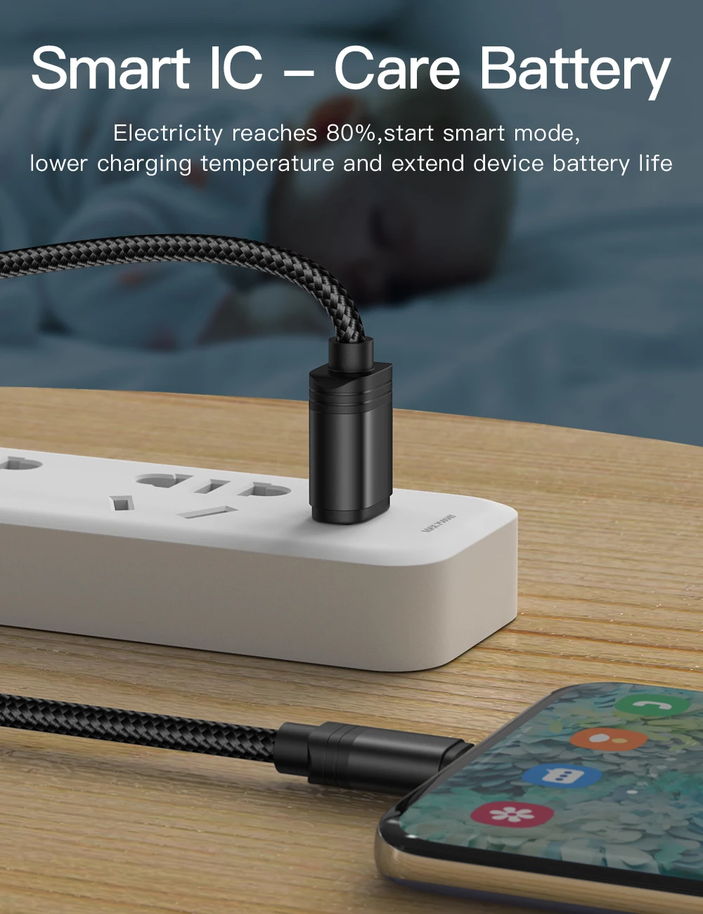 
Wholesale power cord nylon braided aluminum alloy usb cable mobile phone fast charging usb data cable type C 