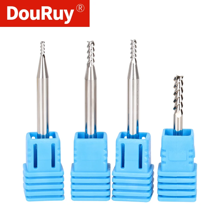 3 Flutes Solid Carbide CNC End Mills Aluminum Milling Cutter