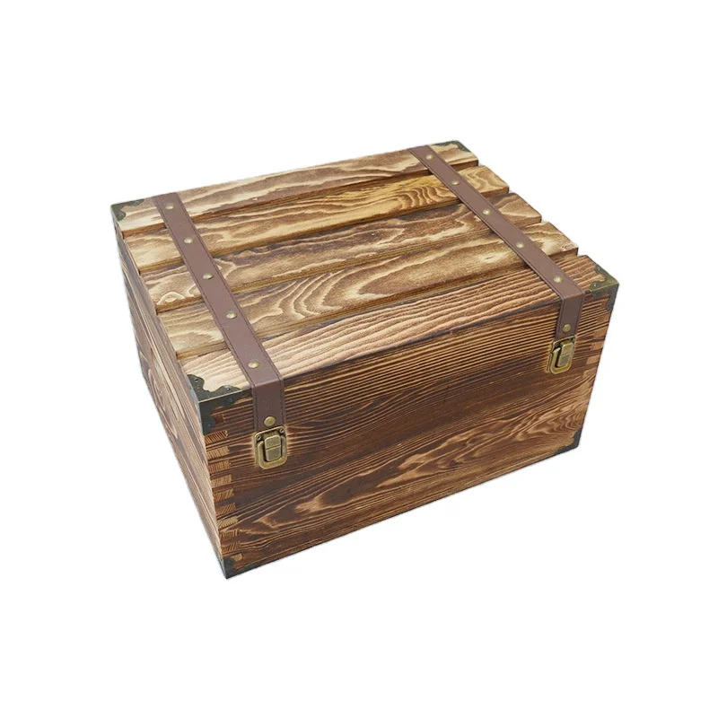 Деревянная Подарочная коробка с шестью винными коробками
