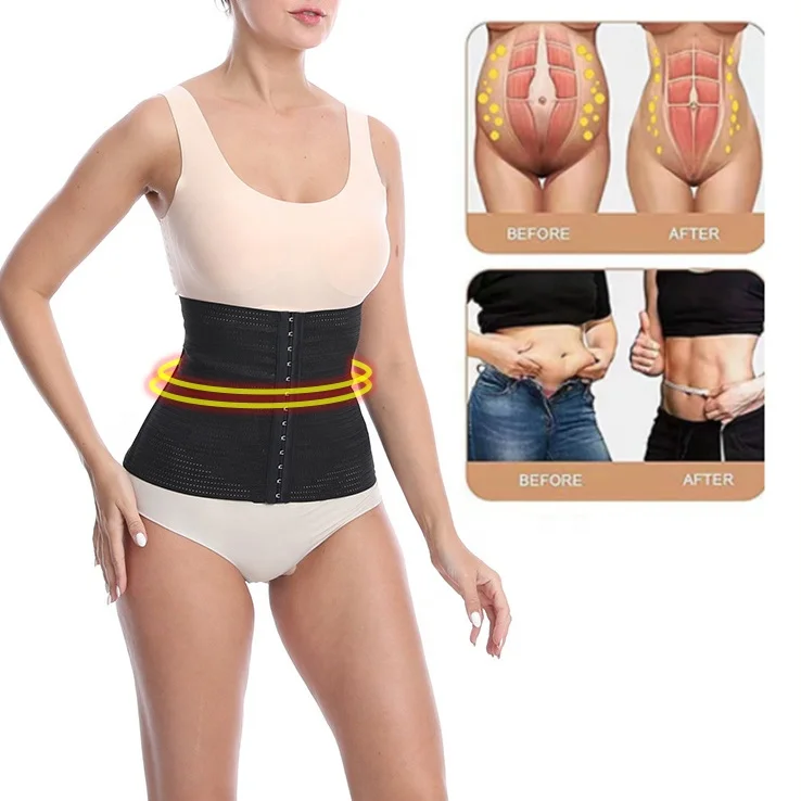 Ann Chery Waist Trainer Workout Faja Cincher Latex Women Underbust Corset Slimming Cincher