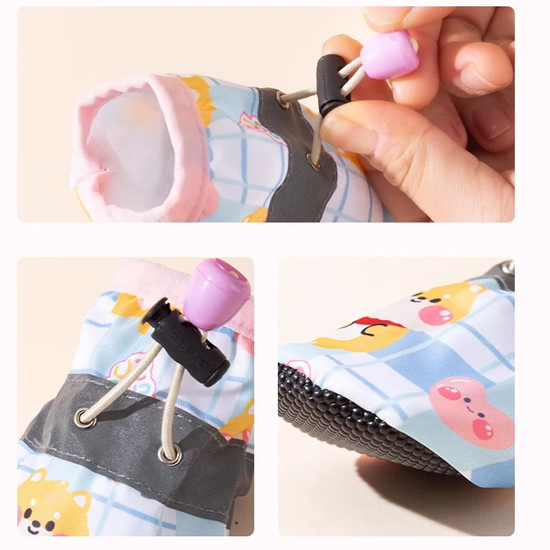 Fast Shipping Wholesale Manufacturer Dog shoes pet foot covers anti-dirty artifact shoes cover Pomeranian waterproof dog boots