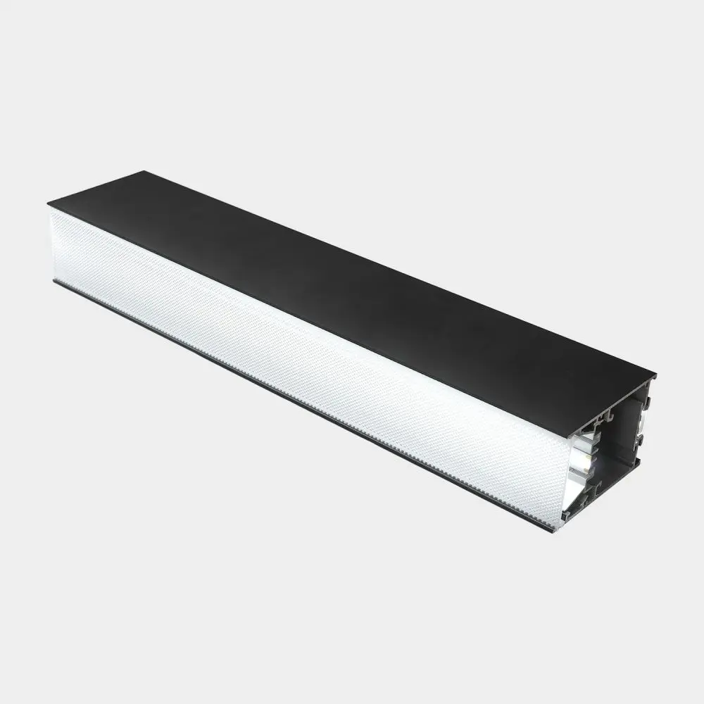 50mm * 75mm Pendant Linear Lights LED High Efficiency Lighting Fixtures Suitable All Types of Industrial Commercial Environments