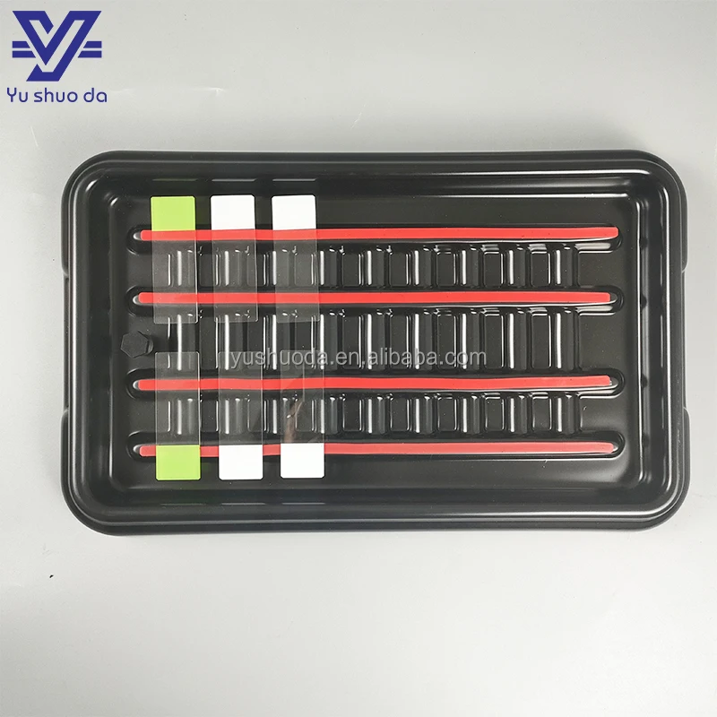 20-Slide IHC Microscope Glass Staining Tray Manual PC ABS Gel Material for Lab Use
