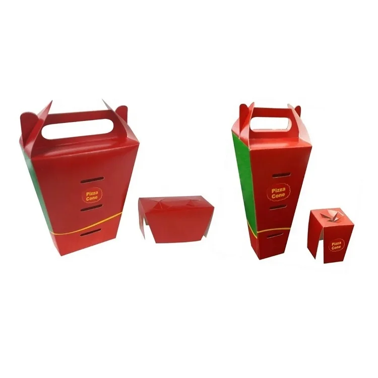 Custom Printing Color 400G Red Paper Cardboard Folding Box With Logo Printed