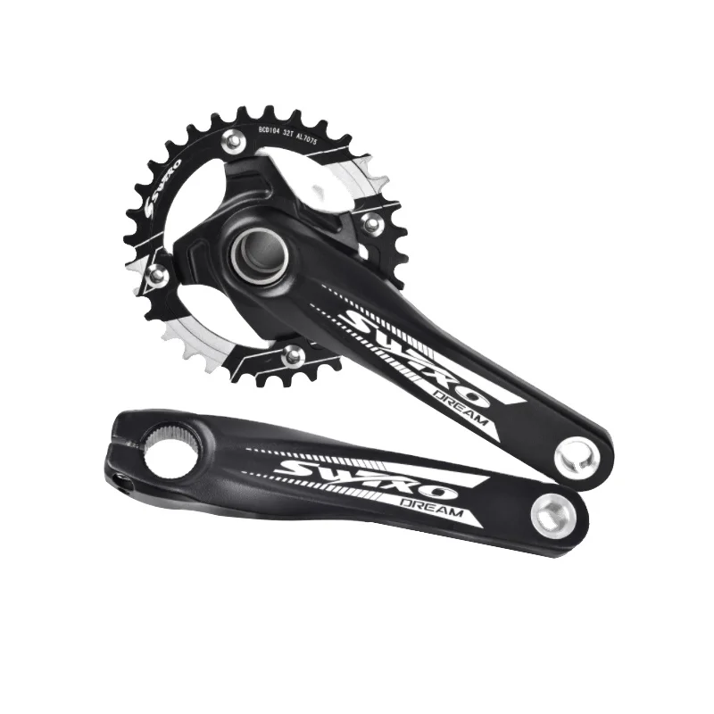 High quality direct fit bicycle crankset conversion accessories hollow one piece tooth plate